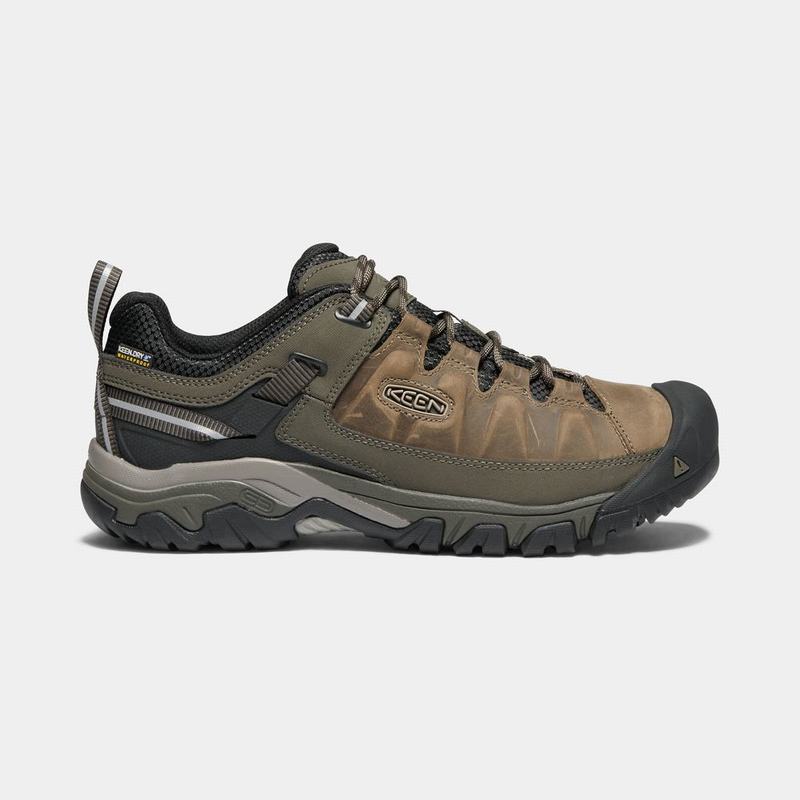 Keen Targhee III Waterproof - Erkek Trekking Ayakkabısı - Kahverengi/Zeytin Yeşili - Turkey (408271H